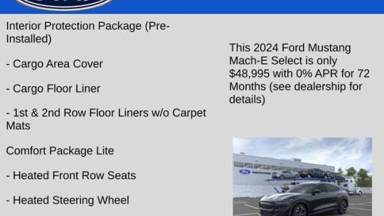 2024 Ford Mustang Mach-E select