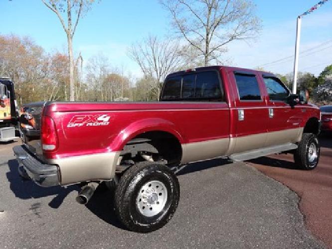 2004 ford f350 sd lariat crew cab long bed 4wd 6.0 turbo diesel truck in schwenksville, pa