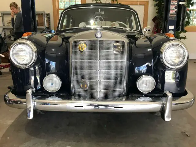 1956 mercedes 219 ponton sunroof