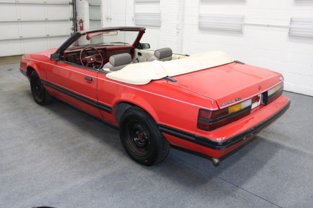 1983 red runs drives body body int good 3.8lv6 4 spd auto!