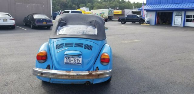 1975 vw beetle convertible semi-automatic (manual)