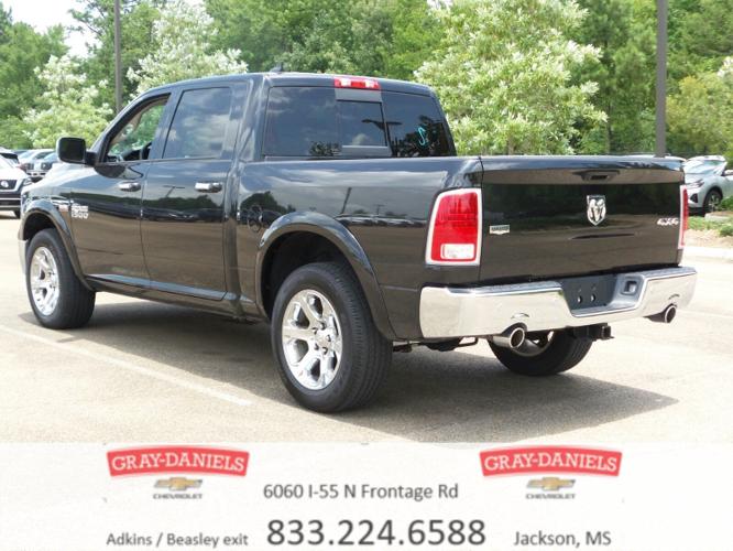 used 2016 ram 1500 4x4 crew cab laramie jackson, ms 39211 for sale in jackson, mississippi