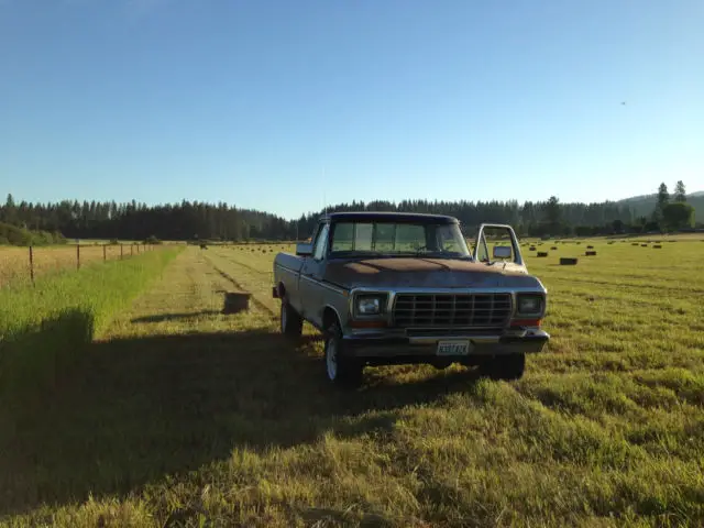 original collectable 1978 f-150 ranger, partially restored, driveable, relyable
