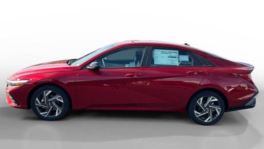 new 2025 hyundai elantra hybrid blue