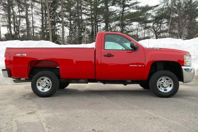 2009 chevrolet silverado 2500hd work truck 4x4 work truck 2dr regular cab lb for sale in birch island, maine
