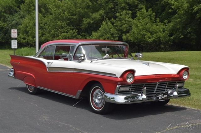 1957 ford fairlane 500 2 door hardtop "investment grade" original build sheet