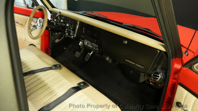 1968 chevrolet c10 short bed truck matte red custom 454 v8 las vegas