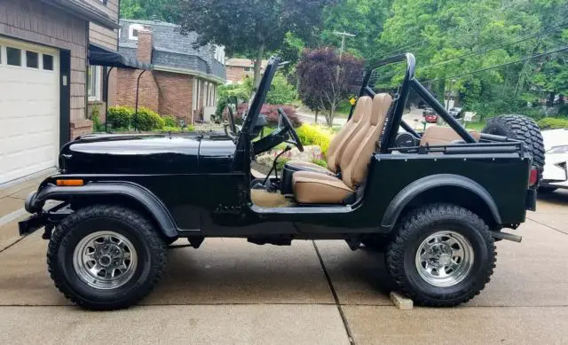 1985 jeep cj7 beautifully refurbished! no reserve! 82k original miles
