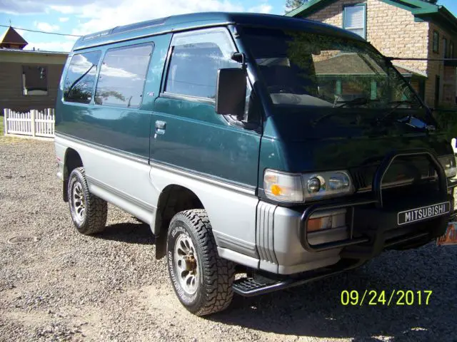 mitsubishi delica 4x4 turbo diesel mini van jdm