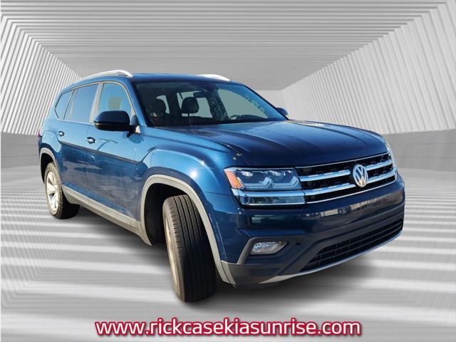 2018 volkswagen atlas 3.6l se