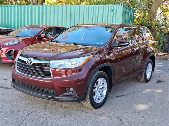 2015 toyota highlander le