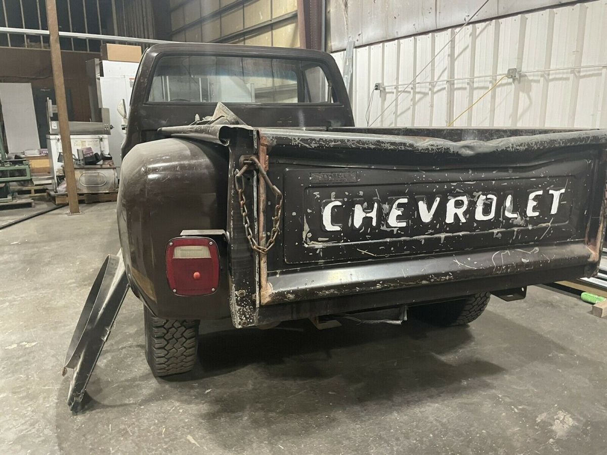 1986 chevrolet c20 pickup stepside rat rod c10 square body