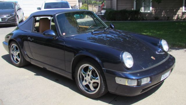 1992 porsche 911 964 cabriolet beautiful! free shipping rust free needs nothing!