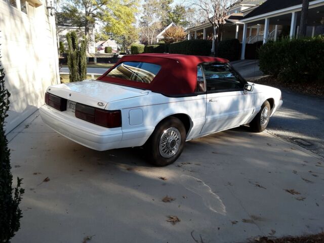 1989 mustang lx convertible rust free, new top ,excellent mechanical condition