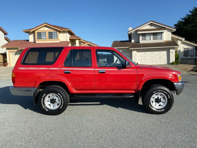 1991 toyota 4runner sr5 4x4 5spd super low miles 104k california truck no rust!!