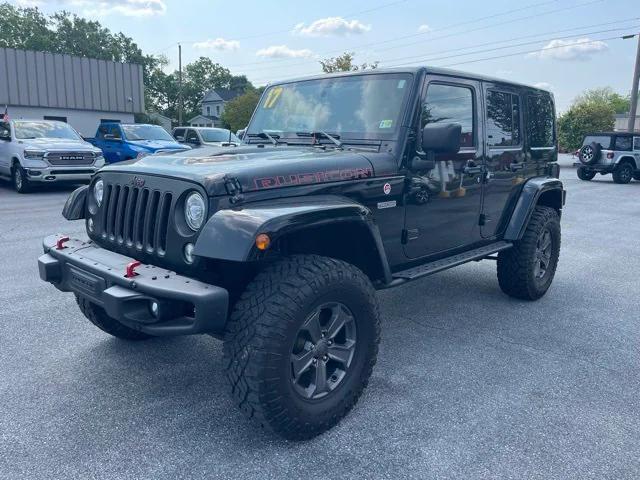 2017 jeep wrangler unlimited rubicon recon 4x4