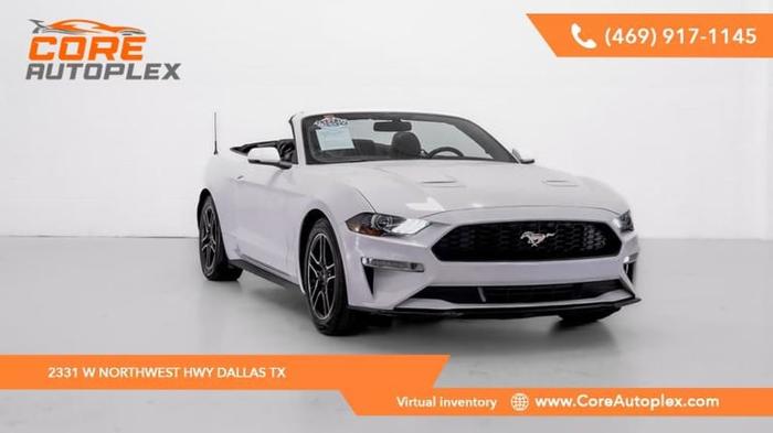 2020 ford mustang ecoboost premium convertible 2d in dallas, texas