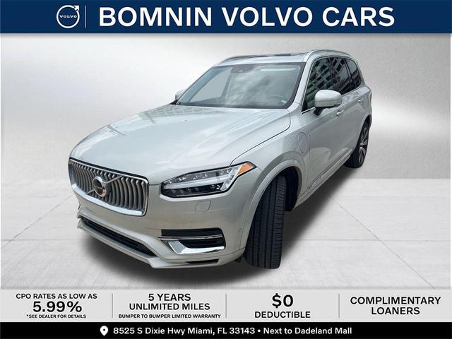 2022 volvo xc90 recharge plug-in hybrid t8 inscription 6 passenger