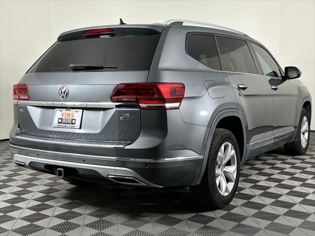 2018 volkswagen atlas 3.6l sel
