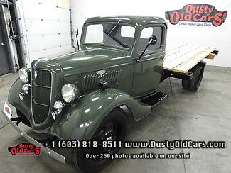 1935 green runs vgood cond new bed use for work or show!