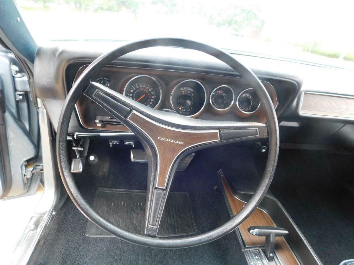 1971 dodge charger rt v code 440 six pack gun metal gray ultra rare #'s match
