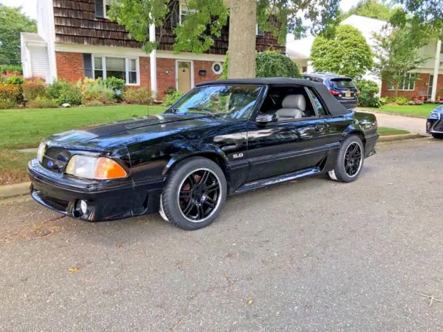 1987 mustang gt convertible 5.0 l v8 5speed manual