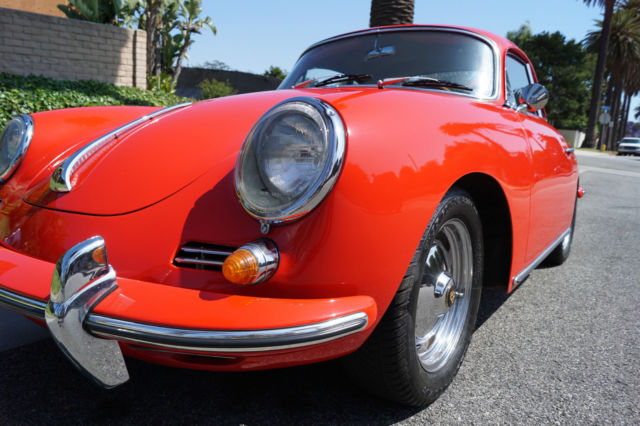 1963 356b coupe beautiful restoration with a super 90 type 616/7 t6 1600 engine!