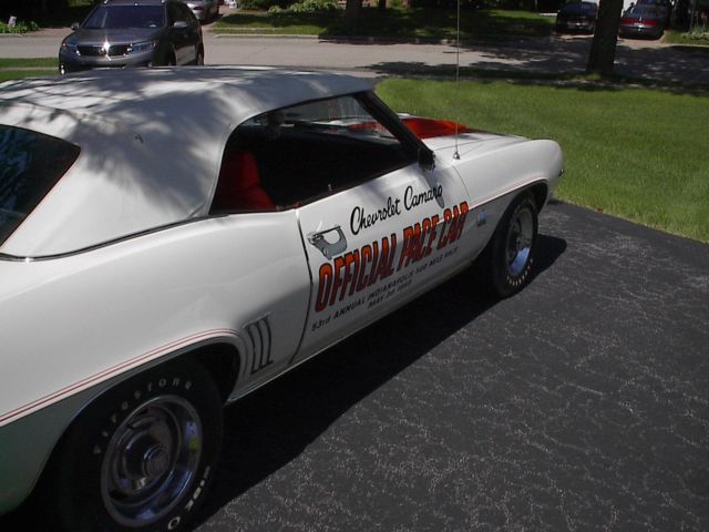 1969 camaro indy pace car
