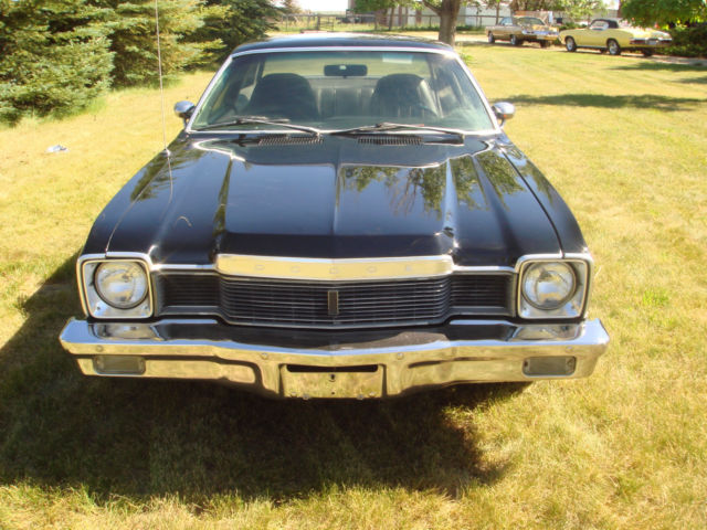 black 1976 dodge aspen rt