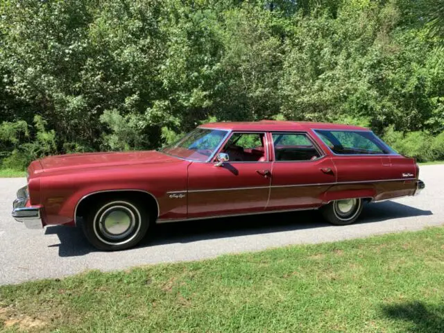 1975 oldsmobile 98 custom cruiser station wagon "beautiful condition"
