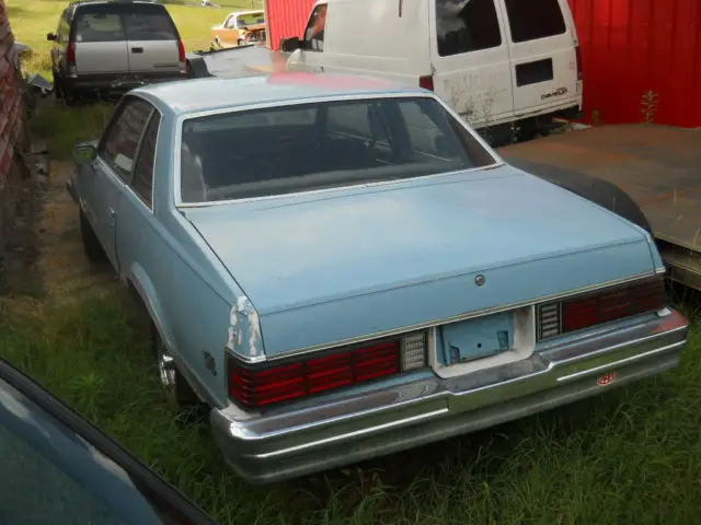 1981 chevrolet malibu 2 door hardtop rust free, project car, hot rod, parts car