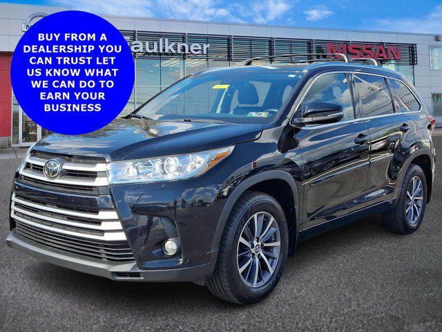 2017 toyota highlander xle