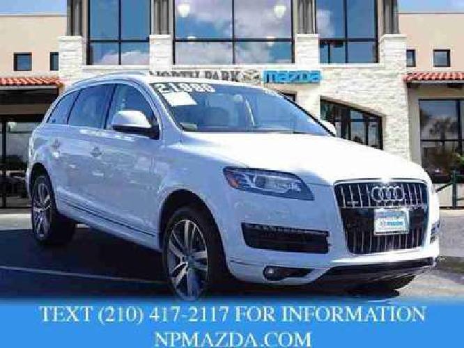 used 2013 audi q7 quattro 4dr in san antonio, tx