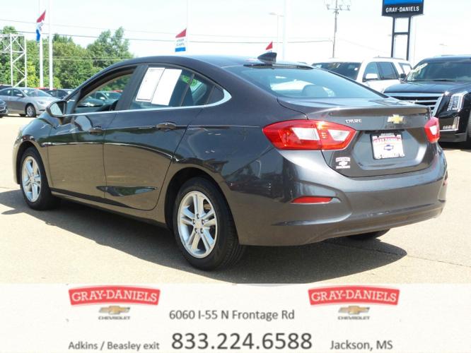 used 2016 chevrolet cruze lt sedan jackson, ms 39211 for sale in jackson, mississippi