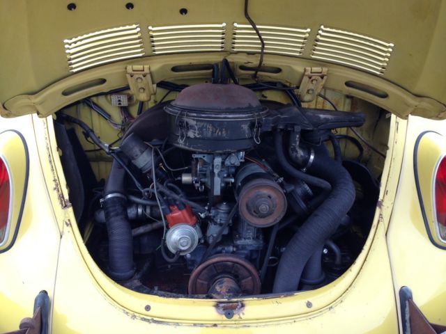 1972 vw beetle survivor north carolina car