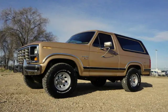 rare 1986 ford bronco xlt, 4x4, loaded, 5.0l 302 v8