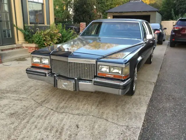 1988 cadillac brougham d'elegance sedan 4-door 5.0l