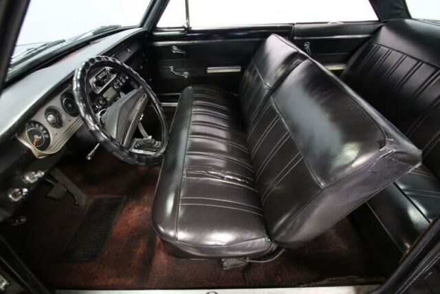 classic vintage chrome black vinyl interior chevy sbc automatic