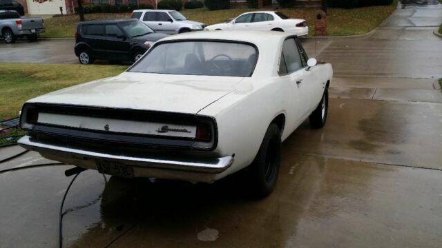 1968 barracuda notchback plymouth