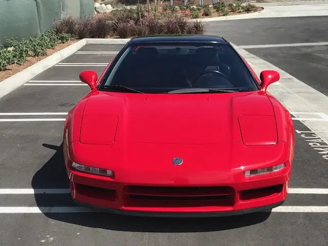 1991 acura nsx coupe sport 5-speed manual red 37,428 miles cnc motors upland