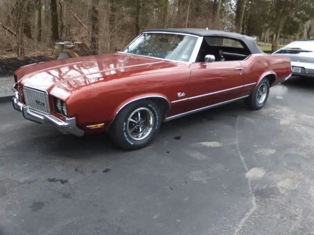1972 oldsmobile cutlass convertible u code all original numbers matching 2 owner