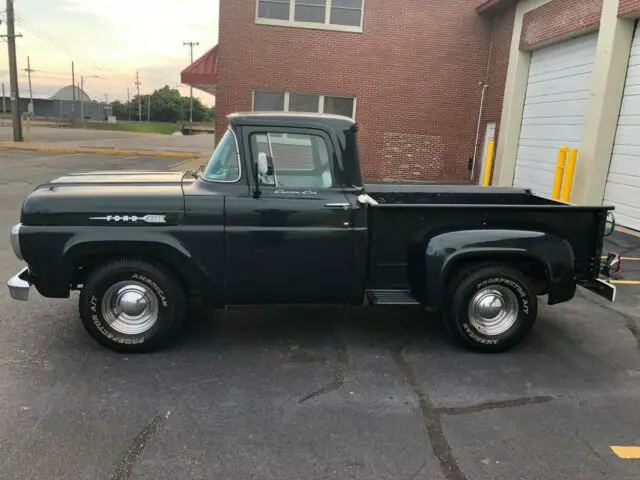 1960 ford f100 customline stepside