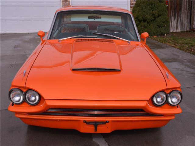 1965 ford thunderbird custom 91,120 miles orange coupe 390 v8 automatic