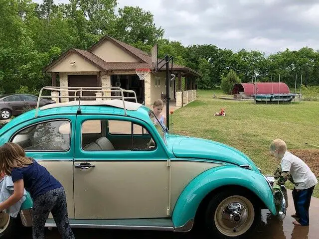 1961 vw beetle bug ragtop rag top