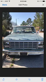 1980 ford f-100 custom long bed truck