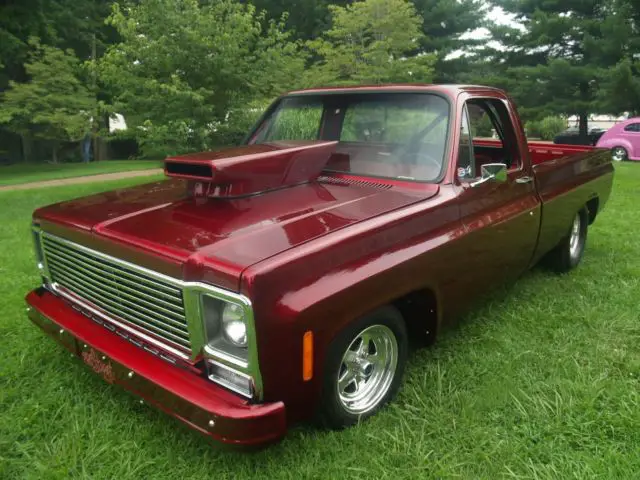 sharp 1979 chevrolet c10 short bed 427ci auto pro street race rod free delivery