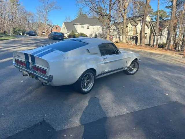 1967 ford shelby white rwd manual gt350