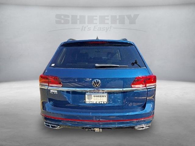 2021 volkswagen atlas 3.6 se w/ technology r-line