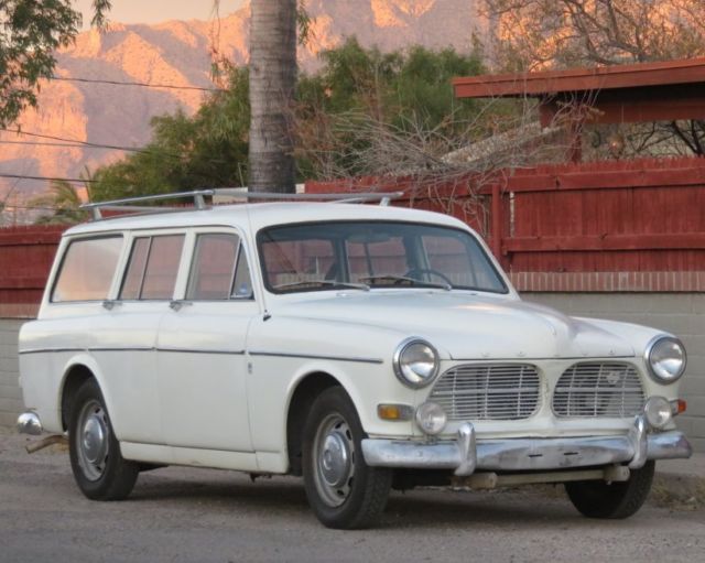 1966 volvo s122 amazon estate wagon 5 dr 4 cyl 4 spd ac rust free az survivor