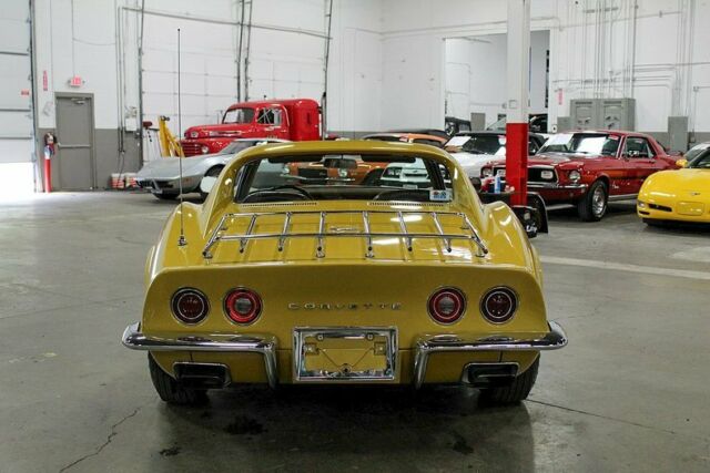 1971 chevrolet corvette 93613 miles yellow coupe 454ci v8 automatic